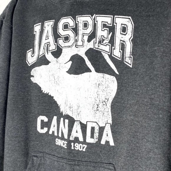 Jasper Dark Grey Jasper Canada Hoodie M - Picture 9 of 12